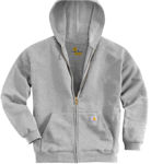 Afbeeldingen van Carhartt hooded sweatvest grijs