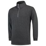 Afbeeldingen van TRICORP CASUAL Sweater Ritskraag grijs