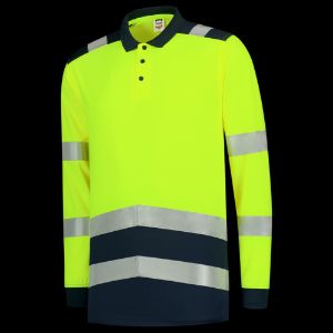 Afbeeldingen van TRICORP SAFETY Poloshirt High Vis Bicolor Lange Mouw