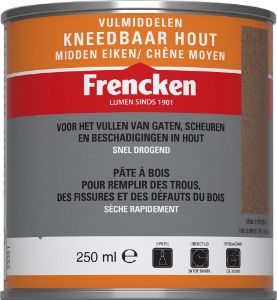 Afbeeldingen van FRENCKEN Kneedbaar hout teak 250ml