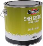 Afbeeldingen van Kelfort Grondverf snelgrond zwart 2500ml