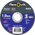 Afbeeldingen van Flexovit Doorslijpschijf Vlak Speedoflex Inox A46/60V  T41/80 125x1,0x22