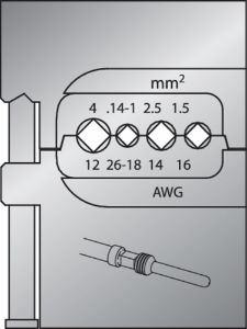 Afbeeldingen van GEDORE Krimpbek tbv zware kabelverbinders 8140-18