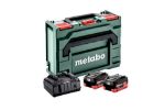 Afbeeldingen van Metabo Basis-set 2 x LiHD 8.0 Ah + acculader