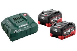 Afbeeldingen van Metabo Accu-basis-set 2 x LiHD 5.5 Ah