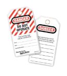 Afbeeldingen van De Raat Security LOTO Labels ML497A "Do not operate"(12)