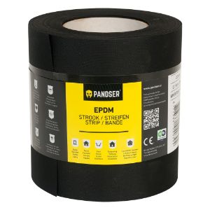 Afbeeldingen van Pandser EPDM Folie 150 x 0,5mm (20m) zwart