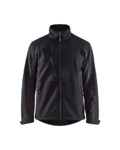 Afbeeldingen van Blåkläder Softshell jack 4950 zwart/grijs M