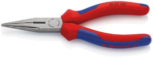 Afbeeldingen van KNIPEX Platspitse tang met zijsnijder, (radiotang) 160