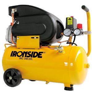 Afbeeldingen van Ironside compressor 24L 0-10 bar