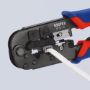 Afbeeldingen van KNIPEX Krimptang voor Western-stekkers 190mm tbv rj45