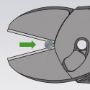 Afbeeldingen van KNIPEX TwinForce®, Hoogwaardige zijsnijtangen 180