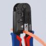 Afbeeldingen van KNIPEX Krimptang voor Western-stekkers 190mm tbv rj45