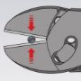 Afbeeldingen van KNIPEX TwinForce®, Hoogwaardige zijsnijtangen 180