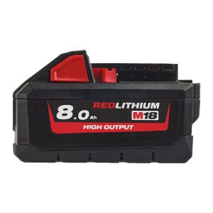 Afbeeldingen van Milwaukee Redlithium accu (High Output) M18 HB8 18V 8.0 Ah