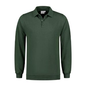 Afbeeldingen van Santino polosweater Robin donker groen