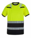 Afbeeldingen van Hydrowear t-shirt Tulsa fluor geel/zwart