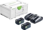 Afbeeldingen van Festool Energie Set SYS 18V 2x5,0/TCL6DUO