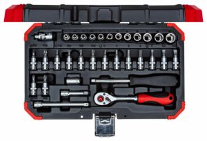 Afbeeldingen van GEDORE red. Dopsleutelset 1/4" R49003033 33-delig