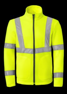 Afbeeldingen van Havep fleece vest 50219 fluor geel