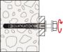 Afbeeldingen van fischer Constructieplug met zeskantschroef SXRL FUS verzinkt  14x100mm