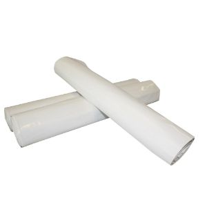 Afbeeldingen van Primp afvalzak wit 100x70cm 110 Liter LDPE, 10 zakker per rol, 10 rollen in doos