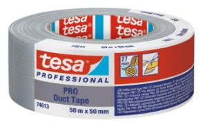 Afbeeldingen van Tesaband ducttape PRO 74613 grijs 50mm x 50m