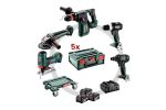 Afbeeldingen van Metabo accu basis-set 3x 18V 5.2Ah + lader