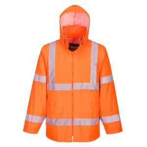 Afbeeldingen van PortWest regenjas H440 Hi-Viz oranje 5XL