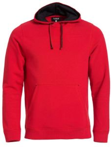 Afbeeldingen van Clique hooded sweater rood