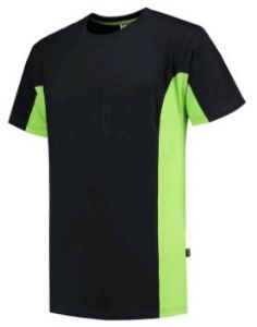 Afbeeldingen van Tricorp t-shirt 102002 zwart/lime