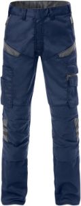 Afbeeldingen van Fristads broek 129482 marineblauw/grijs