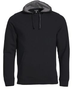 Afbeeldingen van Clique hooded sweater zwart