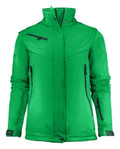 Afbeeldingen van Printer dames softshell Skeleton fris groen