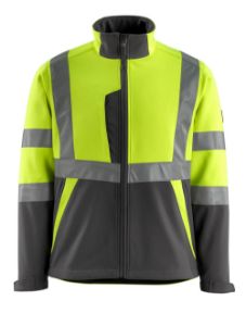 Afbeeldingen van Mascot softshell kiama fluor geel/donker antraciet