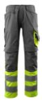 Afbeeldingen van Mascot broek leeds donker antraciet/fluor geel