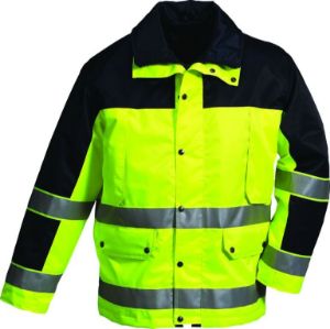 Afbeeldingen van Mascot parka savona fluor geel/marine