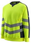 Afbeeldingen van Mascot sweatshirt wigton fluor geel/marine