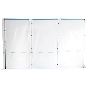 Afbeeldingen van Curtain-Wall Stofwand kit Starter Kit 4.5m