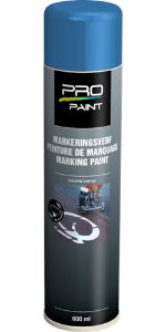 Afbeeldingen van PRO-Paint Markeerspray Markeringsverf blauw 600ml
