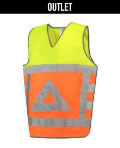 Afbeeldingen van TRICORP SAFETY Tabard Verkeersregelaar Outlet 453001 oranje/geel 4XL