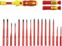Afbeeldingen van Ironside Schroevendraaiersset VDE gekeurd 18 delig