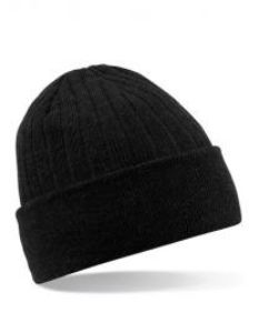 Afbeeldingen van Beechfield beanie Thinsulate zwart one size