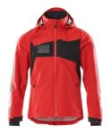 Afbeeldingen van Mascot shell jas Accelerate rood/zwart 2XL