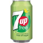 Afbeeldingen van Seven Up free blik 33cl (24)