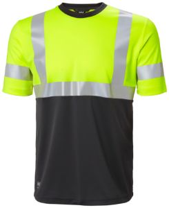 Afbeeldingen van Helly Hansen t-shirt Addvis CL 1 fluor geel/marine