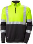 Afbeeldingen van Helly Hansen sweater Addvis Half Zip CL 1 fluor geel/marine