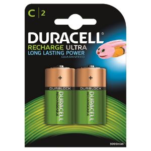 Afbeeldingen van Duracell Oplaadbare batterijen Ultra C HR 14/2 Nimh