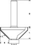 Afbeeldingen van Bosch fasefrees hm 45° 11x15x8mm