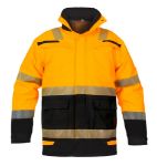 Afbeeldingen van Hydrowear winter parka Utah fluor oranje/zwart